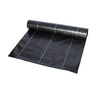 Contre Les Mauvaises Herbes-Bâche Protection Sol et Jardin -90g/m² Toile Géotextile Anti Mauvaises Herbes Anti UV Robuste Perméable Résistant à la Déchirure (20m Lang,0.6m Breit)