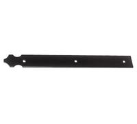 Contre-penture alu.feston noir 370mm profil 39x2 TORBEL - 11P2A3J
