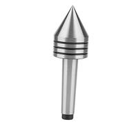 Contre-pointe Tournante Conique HSS 60 Degrés MT2 - Accessoire de Tournage sur Bois et Métal pour Tour CNC