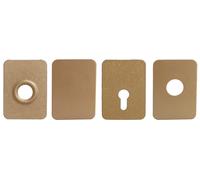 Contreplaque pour verrou CAVITH IZIS bronze or - - 97014828SA
