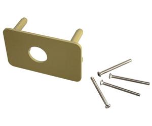 Contreplaque pour verrou V136 système RADIAL NT+/NT diamètre 29mm vernie – VACHETTE - 755V