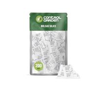 Control Garden Lot de 200 sachets anti-humidité de 1 g en gel de silice éliminent l'humidité et les mauvaises odeurs
