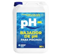 Control Garden Réducteur de pH pour piscine intérieure et extérieure 20 l/28 kg Réducteur de pH pour piscine intérieure et extérieure Électrolyse saline Améliore votre salle de bain et optimise