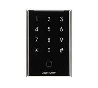 Contrôle d'Accès Hikvision Carte M1/DESfire/Felica et PIN Noir