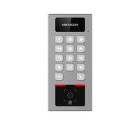 Contrôle d'Accès Hikvision IP65 Carte MF DESFire, QR et PIN - DS-K1T502DBWX-QR