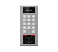 Contrôle d'Accès Hikvision IP65 Carte MF DESFire, QR et PIN - DS-K1T502DBWX-QR