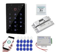Contrôle d'accès WiFi Tuya avec clavier RFID, indice de protection IP68, 15 touches