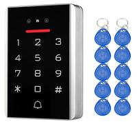 Contrôle d'accès WiFi TUYA avec reconnaissance faciale, RFID, code PIN, indice de protection IP68