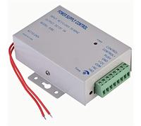 Contrôle d'alimentation K80, Alimentation AC 110-240 V à DC 12 V 3 A 30 W pour Système de Contrôle D'accès de Porte, Sonnette Vidéo, Serrure à Gâche électrique, Serrure à Boulon,