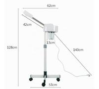 Contrôle numérique pour appareil de vapeur faciale, sauna facial, générateur de vapeur chaude à ions nano, idéal pour une utilisation à domicile ou dans un salon de beauté. Humidificateur d'air avec d