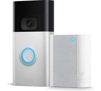 Contrôle Ring Battery Video Doorbell Nickel Satiné + Chime