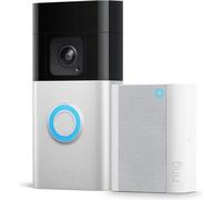 Contrôle Ring Battery Video Doorbell Plus Nickel Satiné + Chime