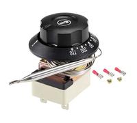 Contrôle Température Interrupteur Thermostat Capillaire 1NO 1NC 250V 16A 30-110℃ 2m avec 2 Vis 3 Bornes à Sertir
