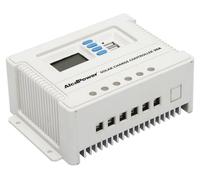 Contrôleur Charge Solaire Pwm 30A 12V 24V Reconnaissance Tension Automatique Double Sortie Usb Intégrée Pour Systèmes Photovoltaïques