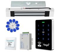 Contrôleur d'accès WiFi Tuya, étanche IP68, clavier RFID, 15 porte-clés, capacité de charge : 180 kg