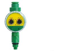 Contrôleur d'arrosage automatique Minuteur d'eau de jardin avec bouton rotatif pour plantes Réglable 1 à 120 minutes Cycle 1 à 72 heures Fonctionne avec piles 2 AAA pour idéal pour pelouse et parterre
