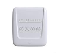 Contrôleur d'arrosage WiFi, 8 minuteurs d'arrosage automatiques avec capteur de gel de pluie, gestion d'applications sans fil, jardin extérieur