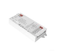 Contrôleur de bande LED PC ignifuge pour Zigbee 12 A Flamme | Pour Zigbee et sans fil 2,4 G, 12 A pour courant maximal, prise en charge double fil, mémoire de scène