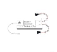 Contrôleur de bande LED pour Esp32 pour Esp8266 avec micro, modes sonores pour Ws2812b Sk6812, télécommande Wled App, DC 5 V-24 V, 12 a Max, blanc (B)