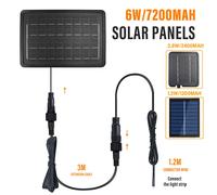 Contrôleur de boîte de panneau solaire 24V, étanche avec 8 Modes de Flash, câble, connecteur mâle à femelle à 2 broches, guirlande lumineuse LED, décoration extérieure 1pcs 3m