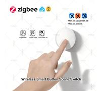 Contrôleur de bouton poussoir de commutation de scène sans fil ZigBee, compatible avec Z2MQTT, alimenté par batterie, scénario d'automatisation pour appareil Zigbee 1PCS