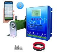 Contrôleur de charge hybride éolien-solaire MPPT 2000W 3000W 12V/24V/48V pour éolienne et panneau solaire, régulateur pour système d'énergie éolienne et solaire