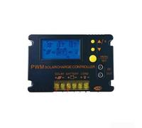 Contrôleur de charge solaire 30 A, 12 V/24 V, détection automatique pour PWM avec écran LCD rétroéclairé, double ports USB pour camping-car, bateau, système d'alimentation hors-réseau, régulateur de
