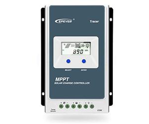 Contrôleur de charge solaire EPEVER MPPT Tracer A Series 10A/20A/30A/40A avec 12V/24V DC Identification automatique de la tension du système(10A)