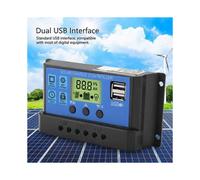 Contrôleur de charge solaire ESTINK 12 V PWM 12 V 24 V double USB régulateur de charge de panneau solaire
