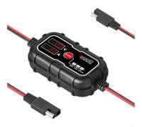 Contrôleur de charge solaire MPPT 10 A 12 V avec écran LCD, connecteur SAE, régulateur de flotteur à 3 étapes pour gel AGM inondé pour systèmes solaires hors réseau Lifepo4