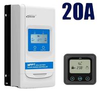 Contrôleur de charge solaire, suivi du point de puissance maximale, compatible avec deux batteries, modèle DR2210N MT11