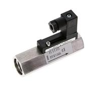 Contrôleur de débit à section variable pour eau 0.4-1.8 l/min 350 bar G1/2'' en acier inoxydable