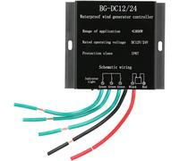 Contrôleur de Générateur D'éolienne Odorkle DC12-24V Contrôleur Automatique D'éolienne étanche 800W