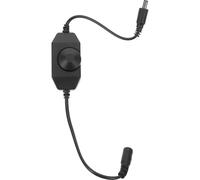 Contrôleur de Luminosité LED Rotatif 6a à Circuit Unique Noir