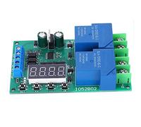 Contrôleur de Moteur 30 A 12 V CC - Interrupteur de Commande Avant et Arrière Réglable avec Interrupteur de Fin de Course et Relais - Contrôleur de Démarrage et d'arrêt de