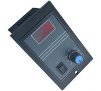 Contrôleur de moteur CC pour PWM 40 A avec affichage numérique - Interrupteur avant et arrière - Régulateur réglable 10 V-50 V pour moteurs brossés (D2201-40A)