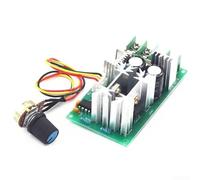 Contrôleur de moteur PWM DC 20 A avec bouton de potentiomètre pour réglage du débit linéaire 12 V 24 V 36 V 48 V dans les équipements industriels