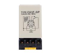 Contrôleur de Niveau de Liquide Sans Flotteur C61F-GP, 220V 50/60Hz, Capteur Automatique Industriel pour Contrôle d'Eau, 50x40x58mm
