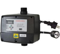 Contrôleur de pompe à onduleur de 0,75 kW, 230 V, câblé, avec pressostat et détecteur de pression | 1-9 bars, jusqu'à 6 A de courant nominal, fonctionnement de la pompe ÉCONOMIQUE : jusqu'à 85% d'écon