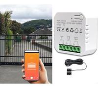 Contrôleur de porte de garage Smart Switch, kit d'ouverture automatique de portail coulissant, télécommande de données mobiles pour ouvre-porte de garage intelligent pour TUYA, télécommande vocale