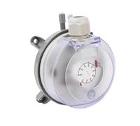 Contrôleur de pression différentielle Pressostat différentiel micro-pression d'air tuyau de ventilation différentielle micro-pression compteur différentiel débit de gaz(200-1000pa)