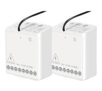 Contrôleur de relais sans fil Aqara bidirectionnel 2 canaux Zigbee 100-250V 10A/2500W