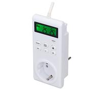 Contrôleur de Température, Affichage Numérique sans Fil Programmable de Prise de Thermostat pour la Maison (Prise UE 230V)