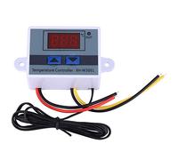 Contrôleur de Température, DC 12V 120W Module de Contrôleur de Température Numérique LED Module XH-W3001 Mini Commutateur de Thermostat avec Sonde de Capteur Étanche