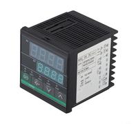 Contrôleur de température intelligent PID CH702 avec double relais de sortie et deux modes d'alarme, écran LCD, plage de 0 à 400 °C, convient aux équipements industriels