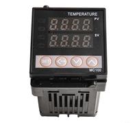 Contrôleur de température PID avancé avec prise en charge de plusieurs types de thermocouple et d'entrées, avec double affichage et fonction de réglage automatique