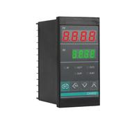 Contrôleur de température PID série CH, entrée universelle K/E/J/PT100, double sortie SSR et relais, AC220V, Thermostat numérique Intelligent(48x96mm)