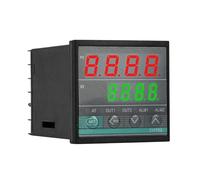 Contrôleur de température PID série CH, entrée universelle K/E/J/PT100, double sortie SSR et relais, AC220 V, thermostat numérique intelligent 1 pièce(48x48mm)