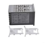 Contrôleur de température PID Thermostat AC100-240 V Instrument de chauffage et de refroidissement avec pour sortie de relais Prise en charge d'entrée de thermocouple multiple pour affichage Celsius