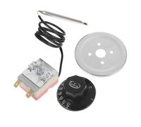 Contrôleur de Température pour Chauffe Eau Électrique, Réglable 30 à 75 | Commande Rotative Stable, Utilisation Simple, Remplacement pour Chauffe Eau Électrique, Fer et Bakélite Couleur Aléatoire